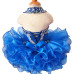 Infant/toddler/baby/children/kids Girl's glitz Pageant evening/prom Dress/clothing G153royal blue Infant/toddler/baby/children/kids Girl's glitz Pageant evening/prom Dress/clothing G153royal blue